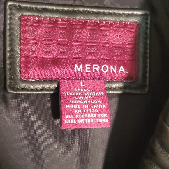 100% LEATHER WOMENS JACKET - SIZE LARGE MINT CONDITION - Picture 2 of 6